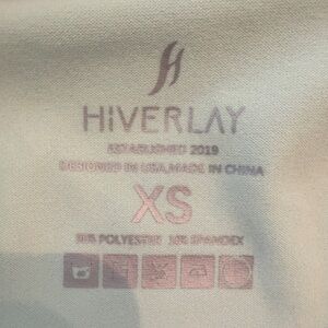 Hiverlay Light Green Top with Red, White, and Blue Trim